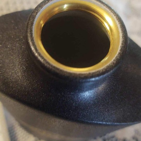 Promotional Civil War Black Flask with Threaded Lid and Clip - Picture 4 of 8